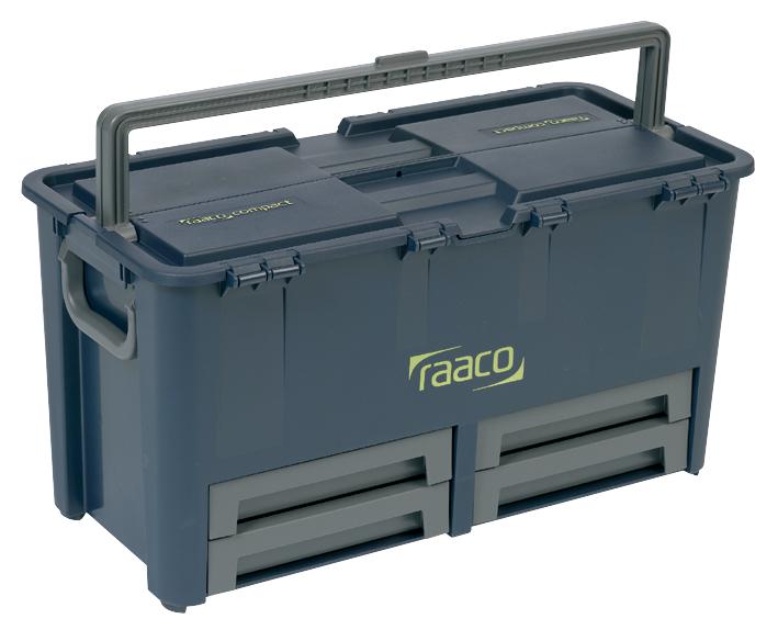 136624 TOOLBOX, 4 DRAWERS, R-BLUE RAACO