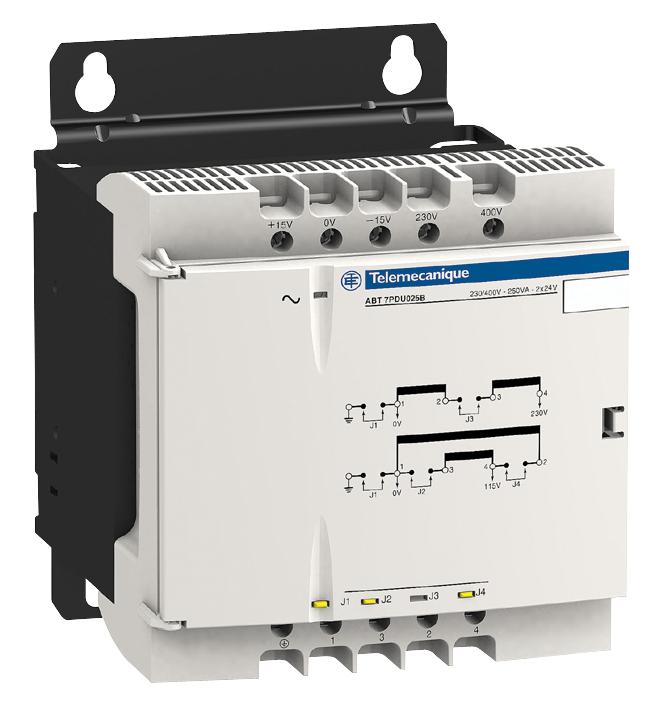 ABT7PDU040G TRANSFORMER, 400VA, 2 X 115V SCHNEIDER ELECTRIC