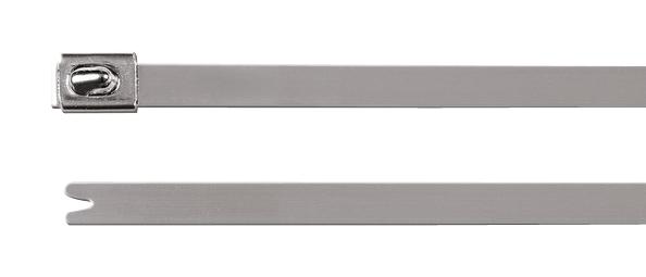 111-93059 CABLE TIE, STEEL, 127X4.6MM, PK100 HELLERMANNTYTON