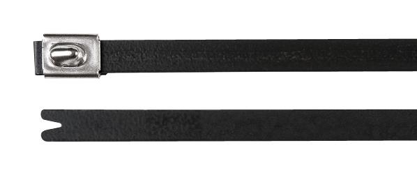 111-00295 CABLE TIE, STEEL, 362X7.9MM, PK50 HELLERMANNTYTON
