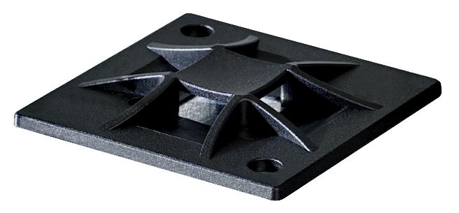 151-10915 TIE MOUNT, Q-TIE, 30X30MM, PK100 HELLERMANNTYTON