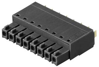 1970000000 TERMINAL BLOCK, PLUGGABLE, 8POS, 16AWG WEIDMULLER