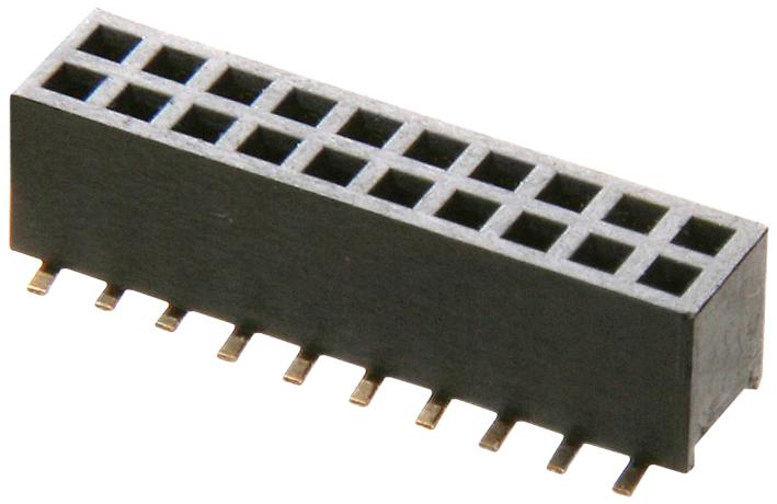 M50-3125045 SOCKET, VERTICAL, SMT, 1.27MM, 100WAY HARWIN