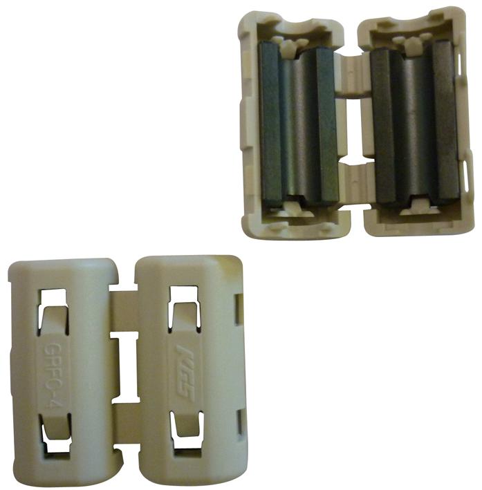 GRFC-10 FERRITE CORE, SPLIT, 10.5MM, 105OHM KE KITAGAWA