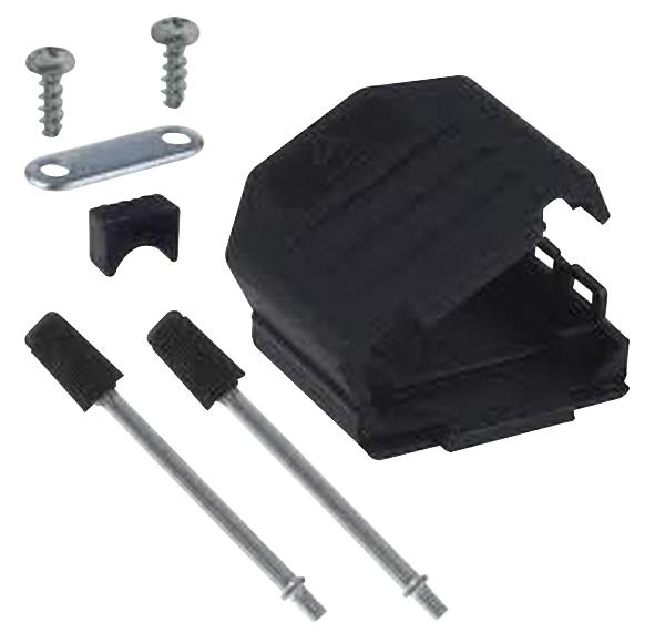 86303638BLF HOOD, D, PLASTIC, UNC 440, 15WAY AMPHENOL ICC