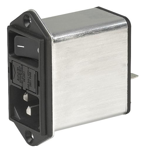DD12.9111.111 INLET FILTER, IEC, C14, DD12, 10A SCHURTER