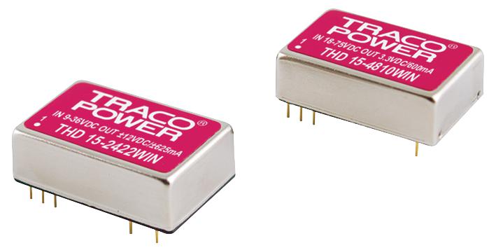 THD 15-4822WIN DC/DC, 12V, 0.625A TRACO POWER