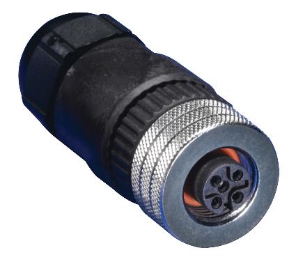 120085-0012 SOCKET, 5P, M12, PG9 MOLEX