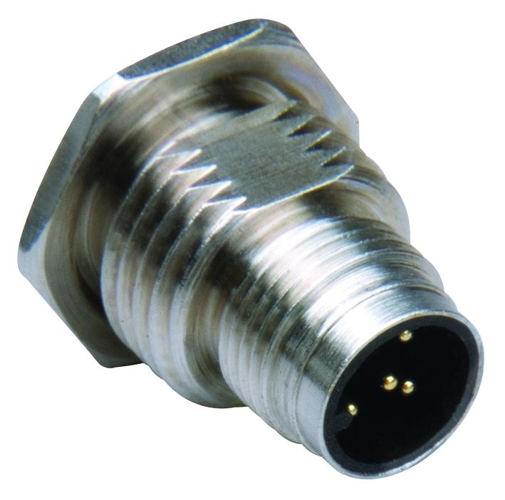 120084-0032 PLUG, 8P, M12, PCB MNT MOLEX