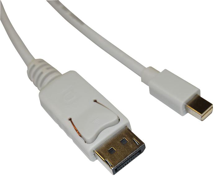 2409M-3 CABLE, MINI DISP M TO DISP PRT M, 3M VIDEK