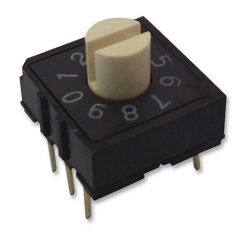 MCRH3MAF-10R-V-B SWITCH, ROTARY, THT, 10X10, 10 POS, 3X3 MULTICOMP PRO