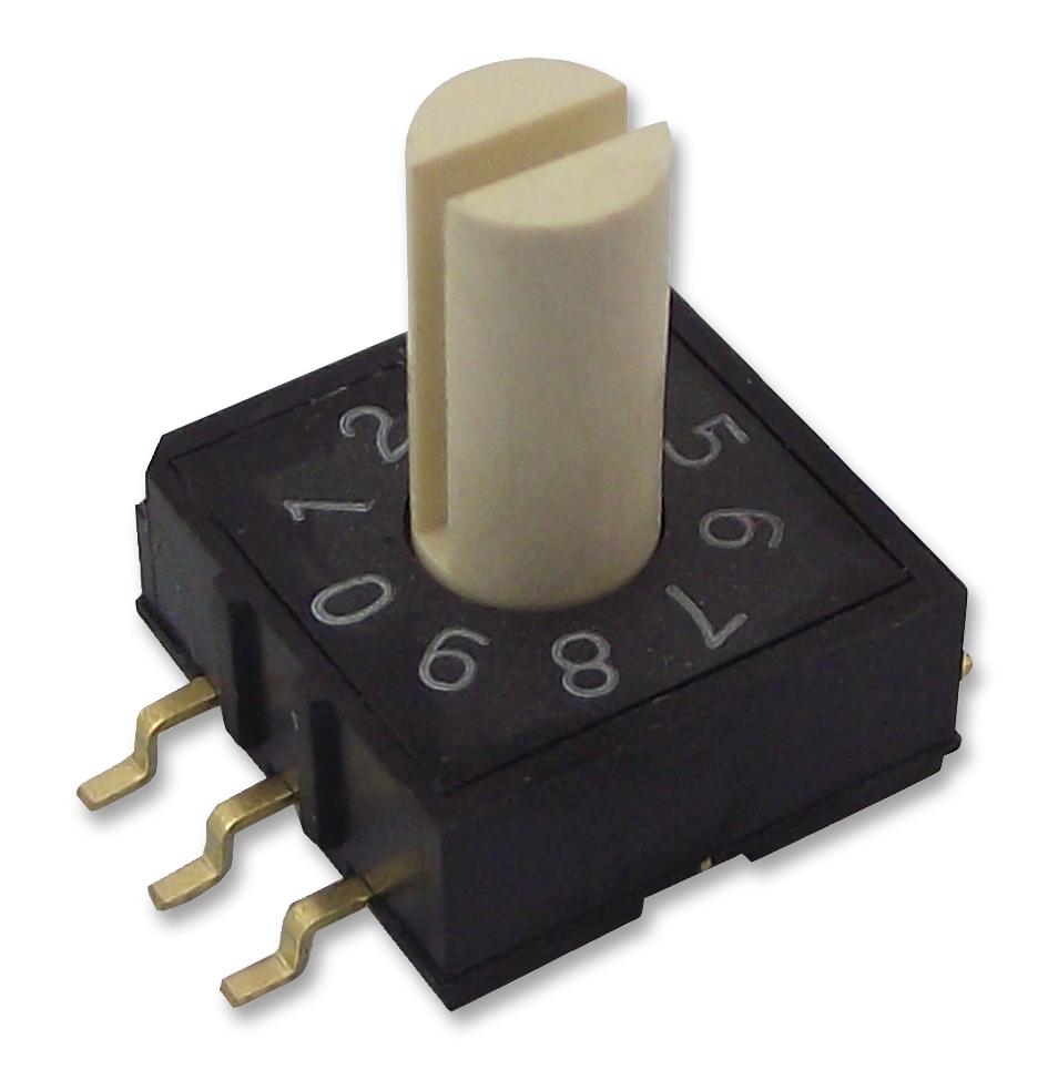 MCRM3HAF-16R-V-B SWITCH, ROTARY, SMD, 10X10, 16 POS, 3X3 MULTICOMP PRO
