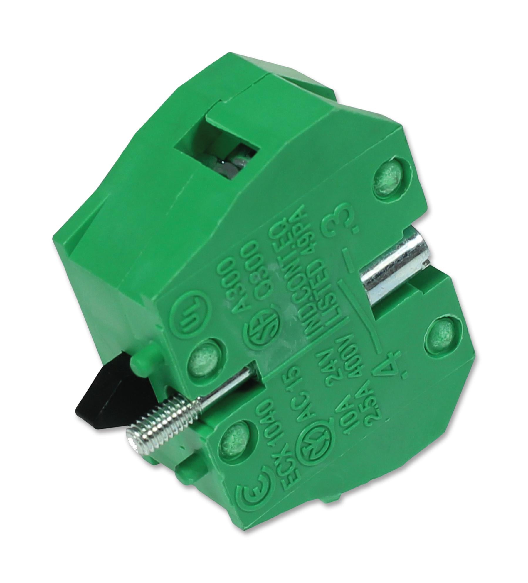 CCTTC0G CONTACT BLOCK, NO, GREEN CAMDENBOSS