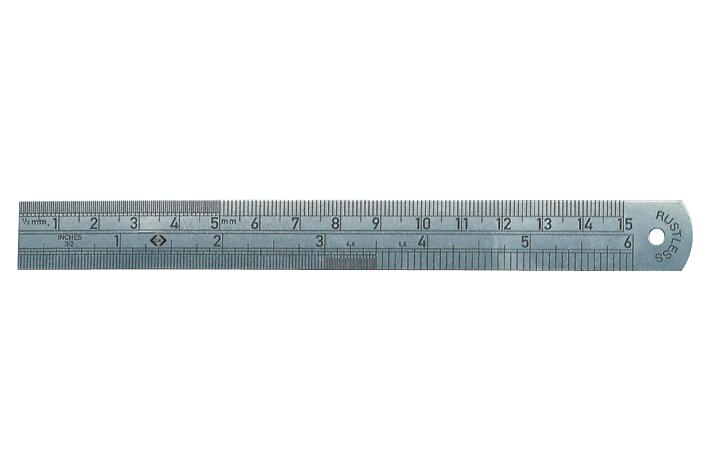 T3530 06 RULE, STEEL, 150MM / 6" CK TOOLS