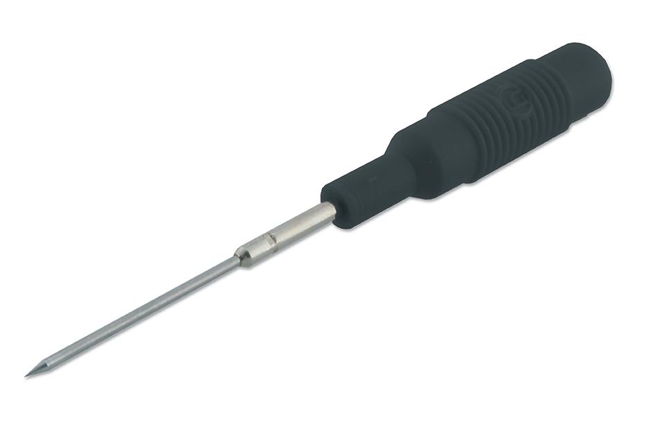 973601100 TEST PROBE, 4MM, BLACK, MLS HIRSCHMANN TEST AND MEASUREMENT