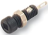 930308100 SOCKET, 2MM, BLACK, MKL, PK5 HIRSCHMANN TEST AND MEASUREMENT
