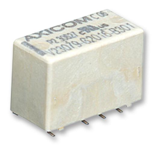 V23079D2001B301 RELAY, SIGNAL, DPDT, 250VAC, 220VDC, 2A AXICOM - TE CONNECTIVITY