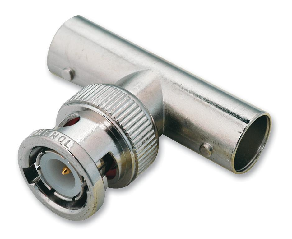 112461 ADAPTOR, BNC PLUG, BNC JACK, JACK, 50OHM AMPHENOL RF