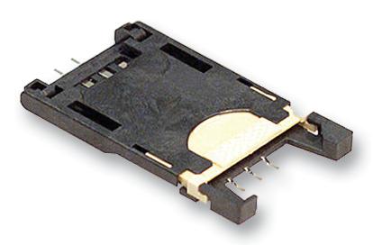 7111S2015X02LF MEMORY SOCKET, SIM, 6WAY AMPHENOL ICC