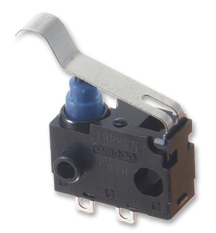 D2QW-C073H MICROSWITCH, SIM ROLLER, SPST, 30V, 0.1A OMRON