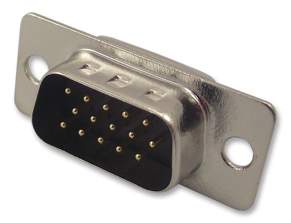 180-M44-103L001 HD D SUB, PLUG, SOLDER CUP, 44WAY NORCOMP