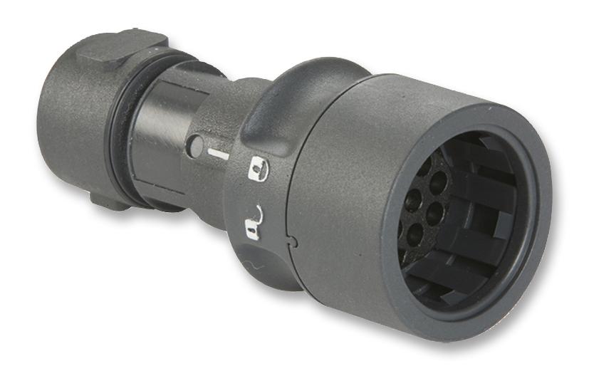 PXP6010/08S/CR/0709 FLEX CONNECTOR, 8 WAY, SKT CONTACTS BULGIN LIMITED