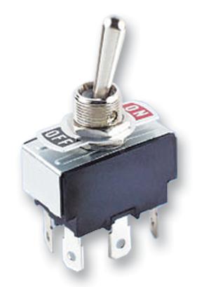 MCR13-28G-07 SWITCH, TOGGLE, SPDT (ON)-OFF-(ON), SC4 MULTICOMP PRO