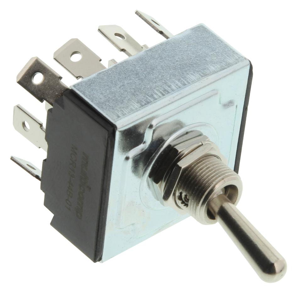 MCR13-44B-01 SWITCH, TOGGLE, 4PDT ON-ON, SQ MULTICOMP PRO