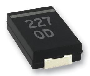 ECASD60E477M4R5K00 CAP, 470UF, 2.5V, ALU ELEC, POLYMER, SMD MURATA