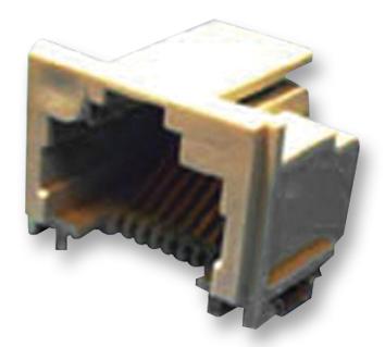 5406721-1 CONNECTOR, RJ45, JACK, 1PORT, 8P8C, CAT5 AMP - TE CONNECTIVITY