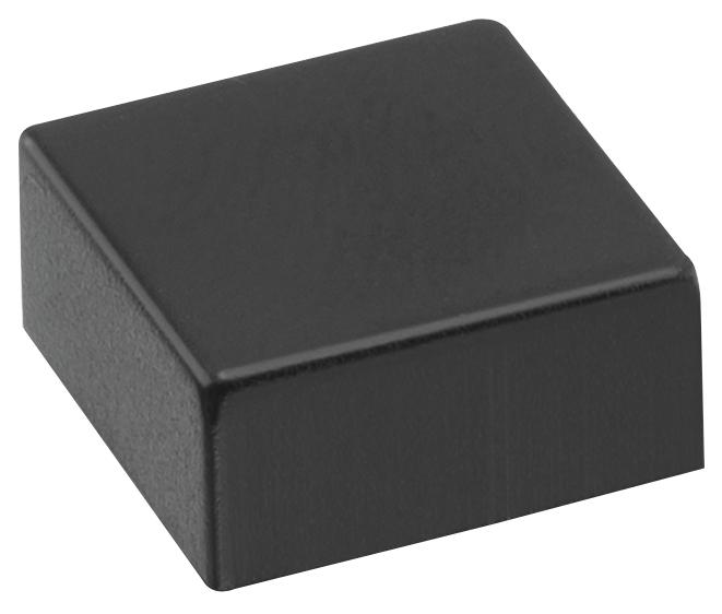 714301050 CAP, BLACK, FOR 12X12MM TACT SWITCH WURTH ELEKTRONIK