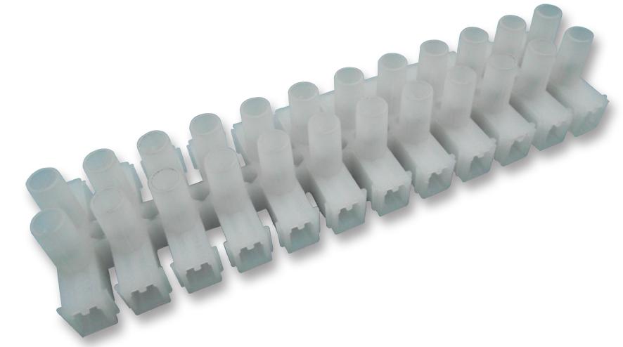 500SKMDS12 TERMINAL BLOCK, BARRIER, 12POS, 12AWG METWAY ELECTRICAL INDUSTRIES