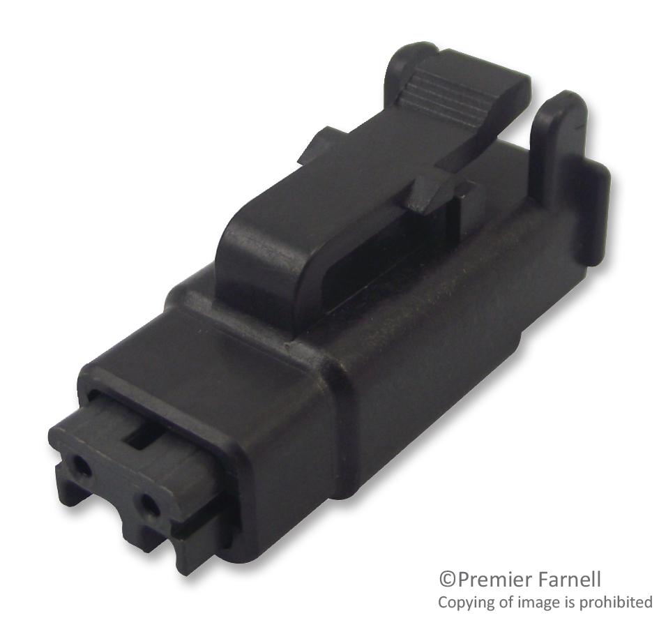 DTMH06-2SB AUTOMOTIVE HOUSING, PLUG, 2POS, 7.5A DEUTSCH - TE CONNECTIVITY