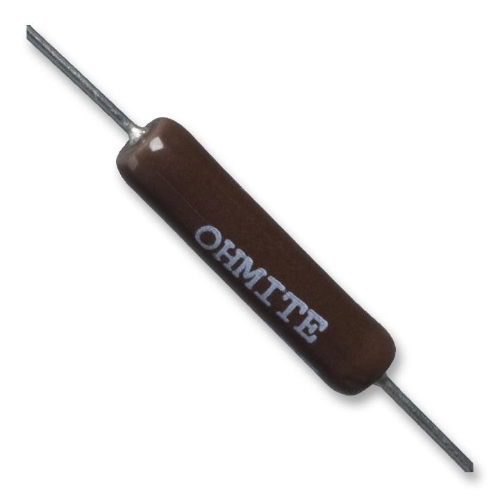 25JR33E RES, 0R33, 5%, 5W, AXIAL, WIREWOUND OHMITE