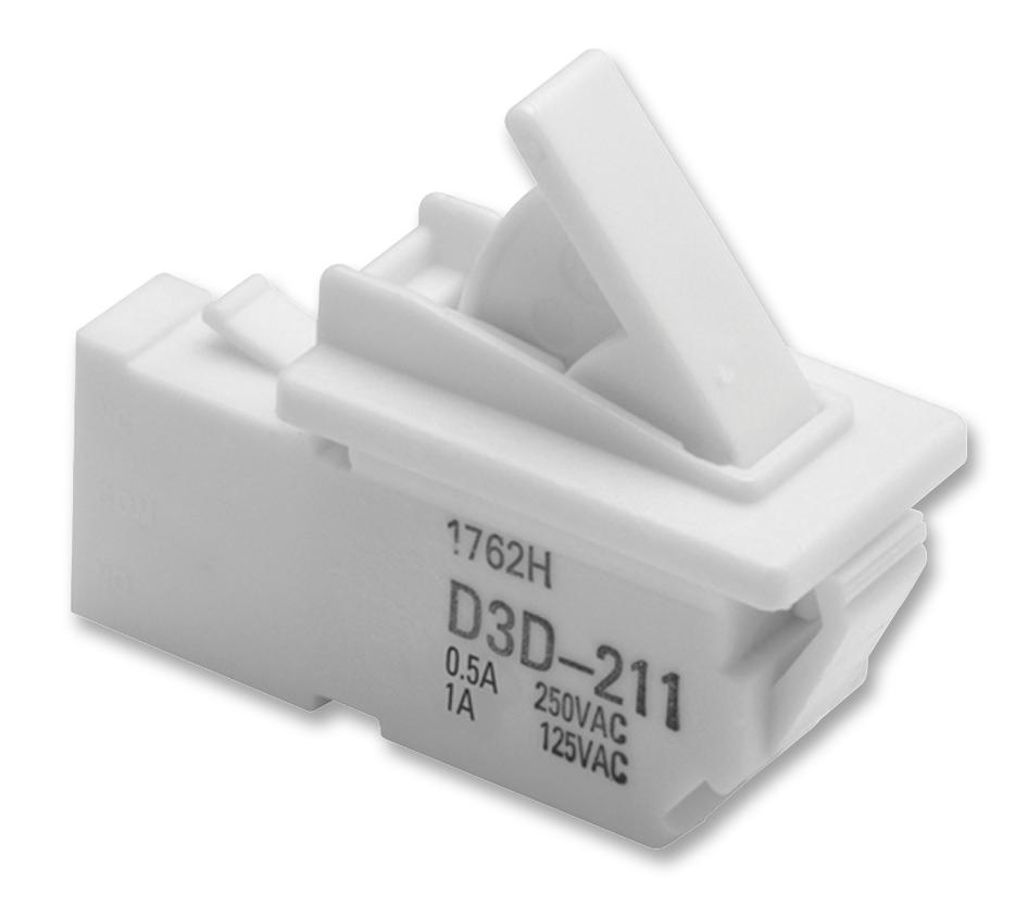 D3D211 SWITCH, DOOR, LEVER, SPDT, 1A OMRON
