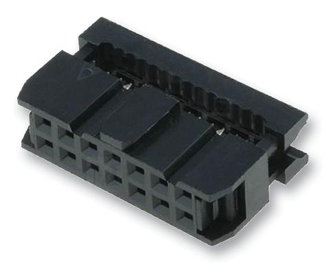 T812134A100CEU SOCKET, IDC, 2.54MM, 34WAY AMPHENOL ICC