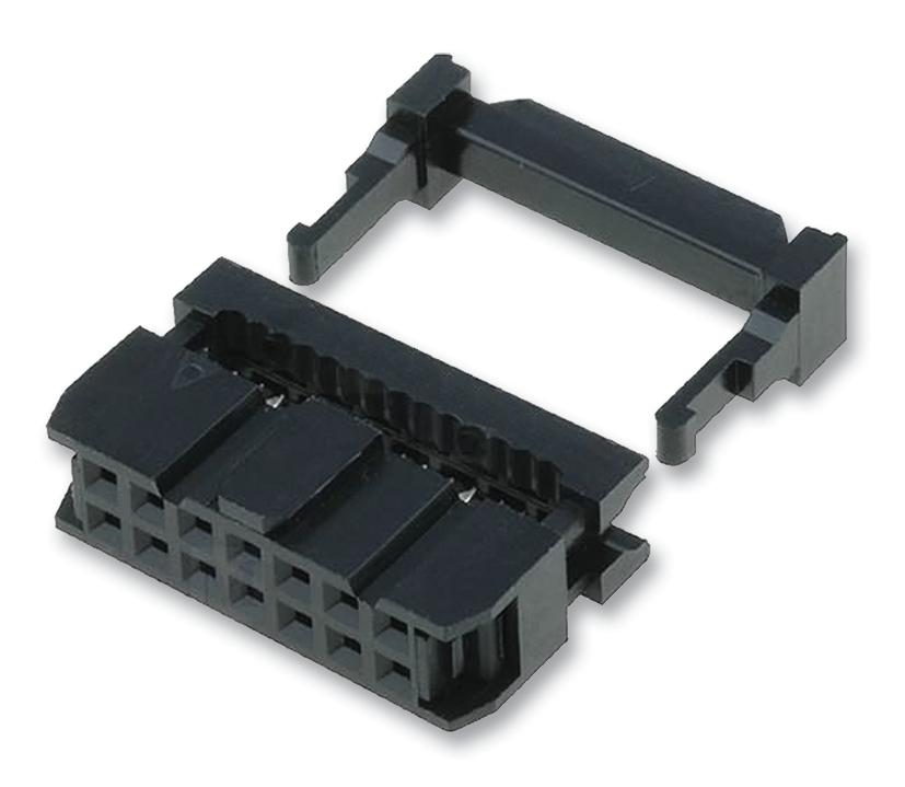 T812150A101CEU SOCKET, IDC, S/RELIEF, 2.54MM, 50WAY AMPHENOL ICC