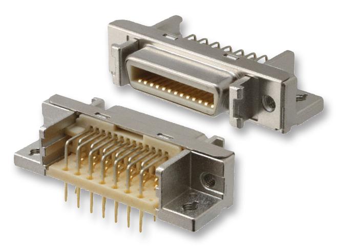 N10226-5212PC SOCKET, MDR, THT, RA, 26WAY 3M