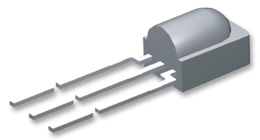 TSOP38138 IR RECEIVER, 45M, 0.12MW/M2, SIDE TH VISHAY