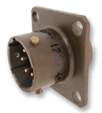PT02YS8-4P CIRCULAR, SIZE 8, 4WAY, PIN AMPHENOL SOCAPEX