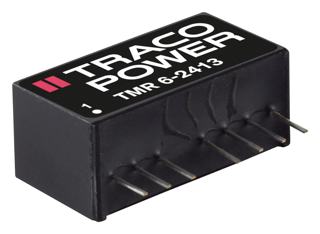 TMR 6-2422 DC/DC CONVERTER, 2 O/P, 0.25A, 12V TRACO POWER