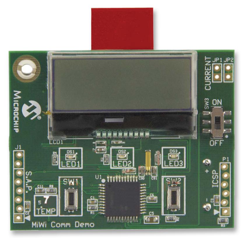 DM182016-1 KIT, MIWI DEMO W/MRF24J40, 2.4GHZ MICROCHIP