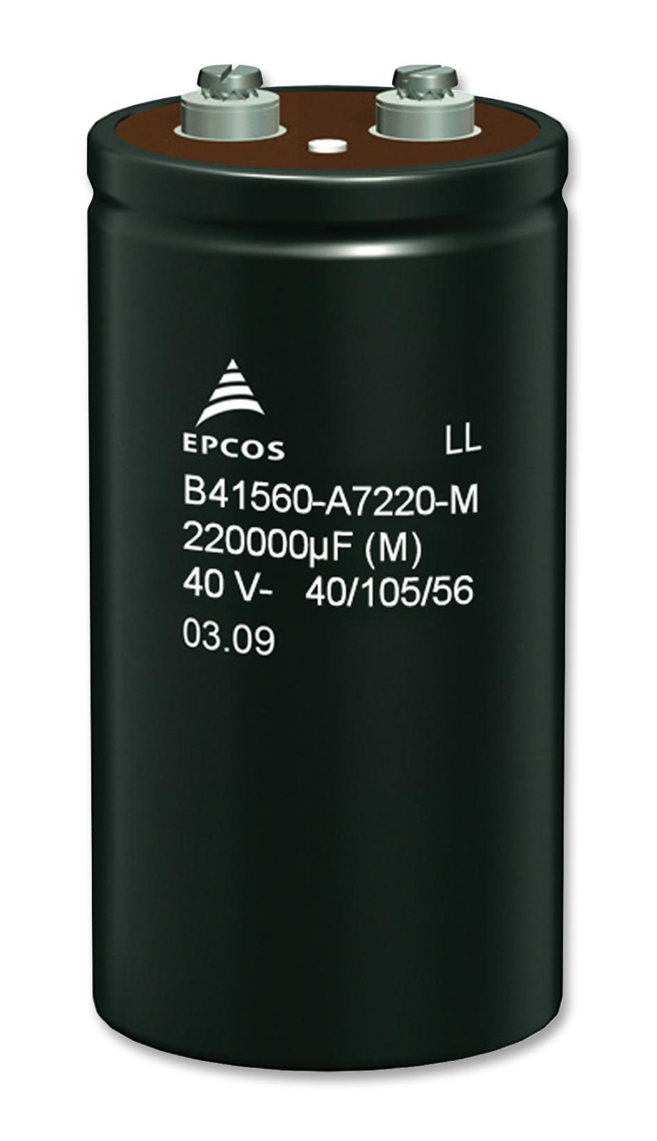 B43705B5338M000 CAP, 3300UF, 450V, ALU ELEC, SCREW EPCOS
