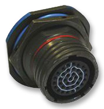 D38999/24ZF32JA CIRCULAR CONNECTOR, RCPT, 19-32, PANEL AMPHENOL LTD