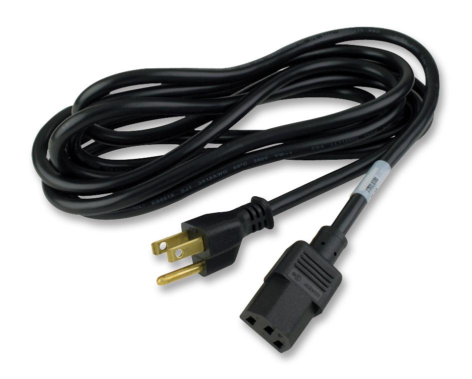 17505 POWER CORD, NEMA/IEC, 3.05M, 15A VOLEX