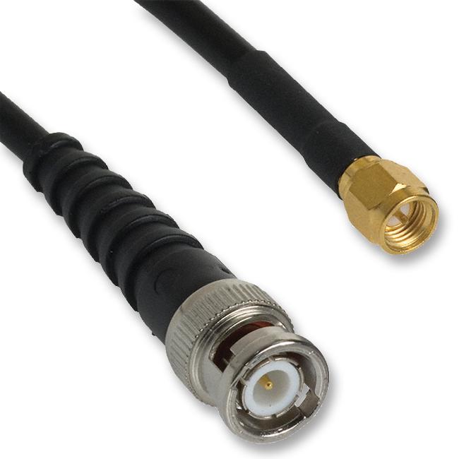 415-0037-024 CABLE, RG58, SMA PLUG, BNC PLUG, 24IN JOHNSON - CINCH CONNECTIVITY