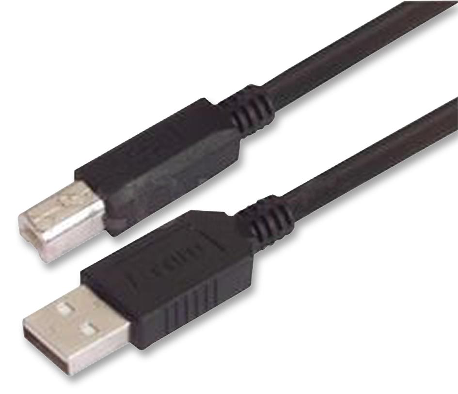 CSUZAB-1M CABLE ASSEMBLY, LSZH, TYPE A TO TYPE B L-COM