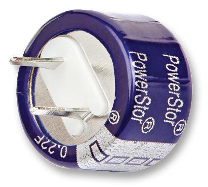 KW-5R5C684-R CAP, 0.68F, 5.5V, SUPER, RADIAL EATON BUSSMANN