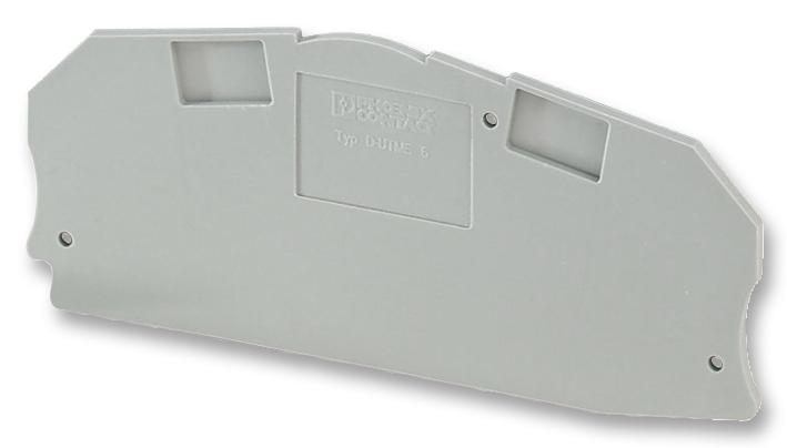 3047426 END COVER, FOR UTME 6, GREY PHOENIX CONTACT