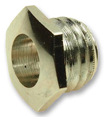 CL1421 NUT, #7-16 UNF, S4 JACK, CHROME CLIFF ELECTRONIC COMPONENTS